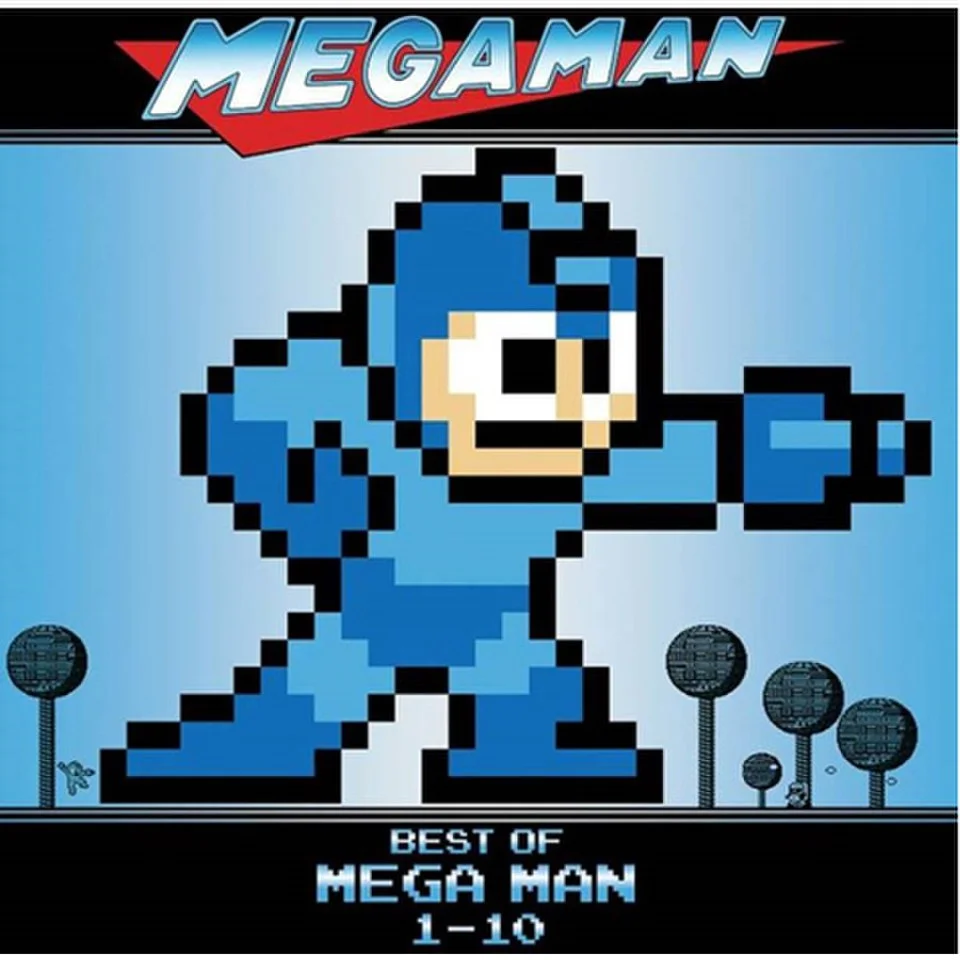 Mega Man 1-10 - The Original Soundtrack OST (1LP) - Limited Edition ‘Skull Man’ Coloured Vinyl Afbeelding 1