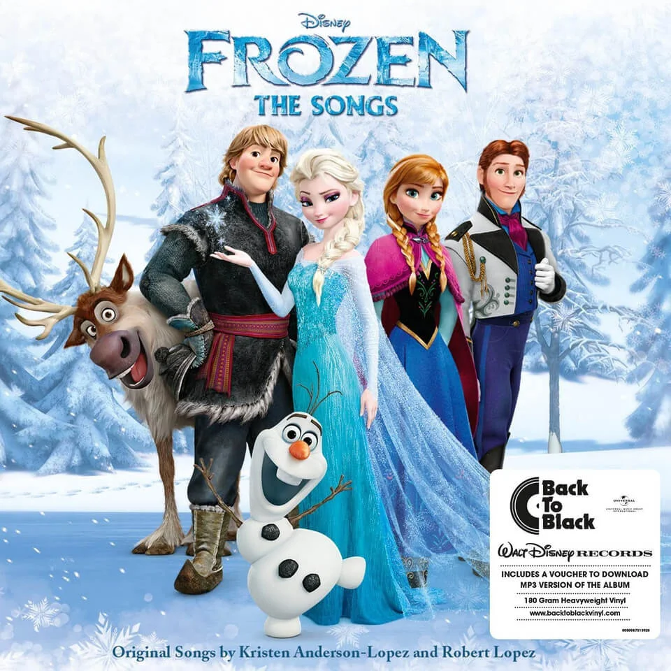 Frozen - The Original Soundtrack OST (1LP) - Picture Vinyl Afbeelding 1