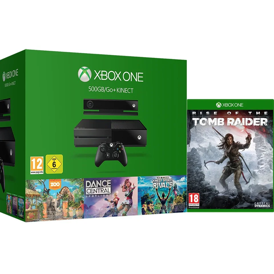 Xbox One Holiday Value Bundle - Includes Rise of the Tomb Raider Afbeelding 1