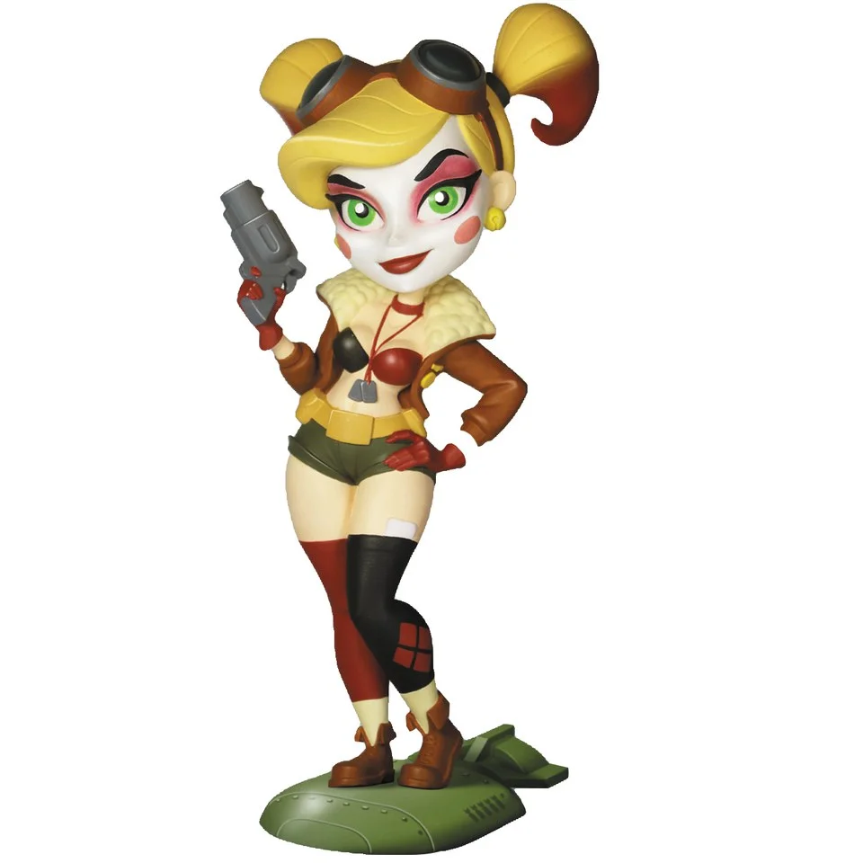 DC Bombshells Harley Quinn 7 inch Vinyl Figure Afbeelding 1