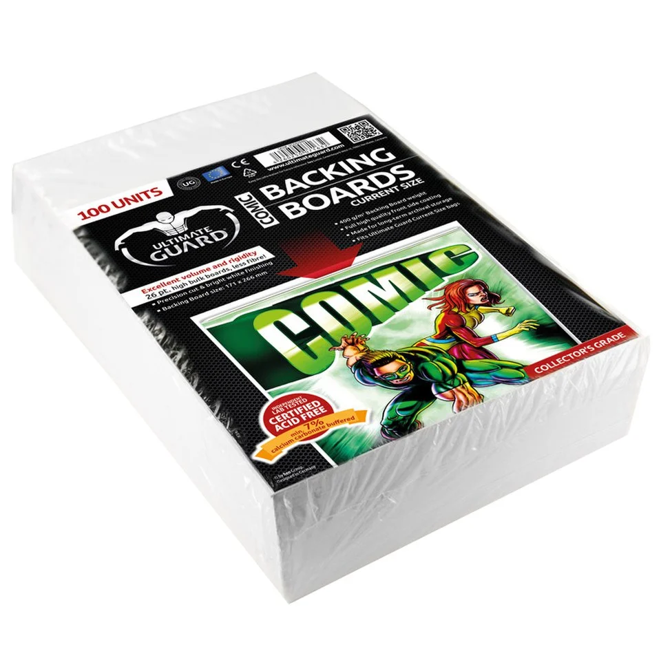 Ultimate Guard Comic Backing Boards Current Size 100 Afbeelding 1