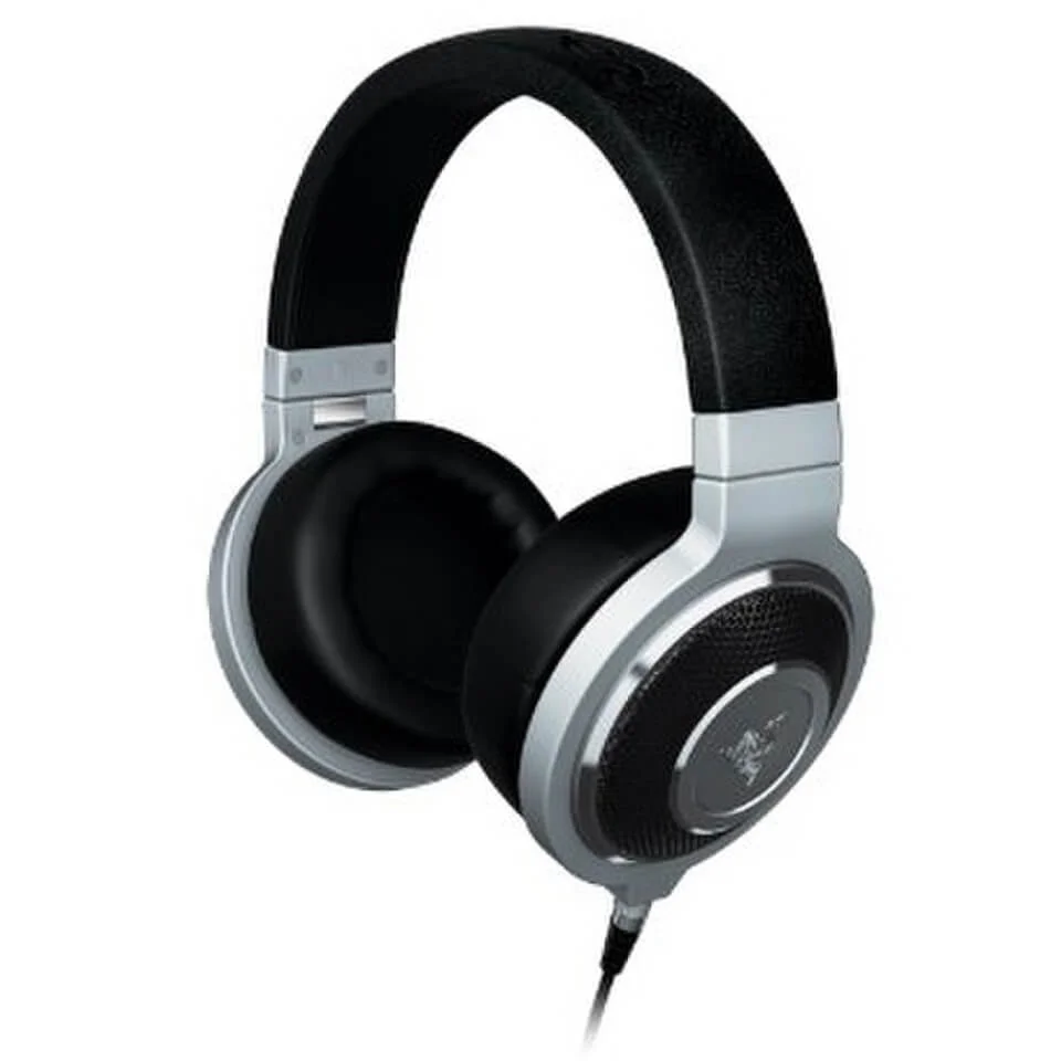 Razer Kraken Forged Music and Gaming Headphones with Mic - Silver Afbeelding 1