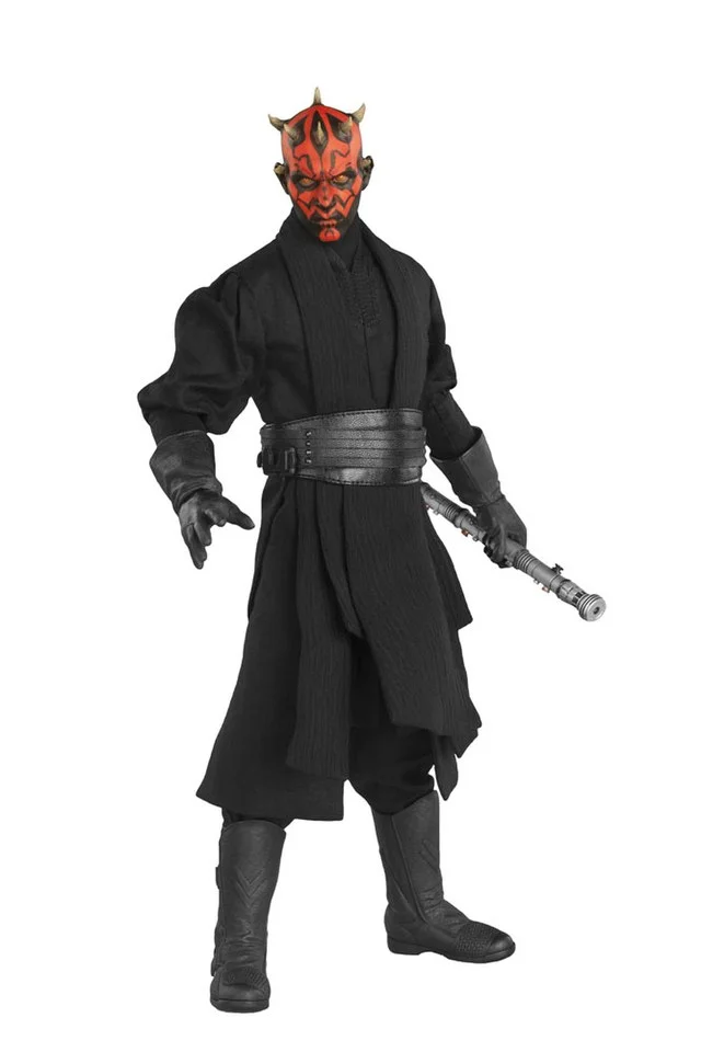 Sideshow Collectibles Star Wars Episode One Darth Maul Duel on Naboo 11 Inch Figure Afbeelding 1