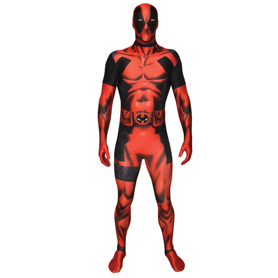 Morphsuit Adults Marvel Deadpool - M - Rood Afbeelding 1