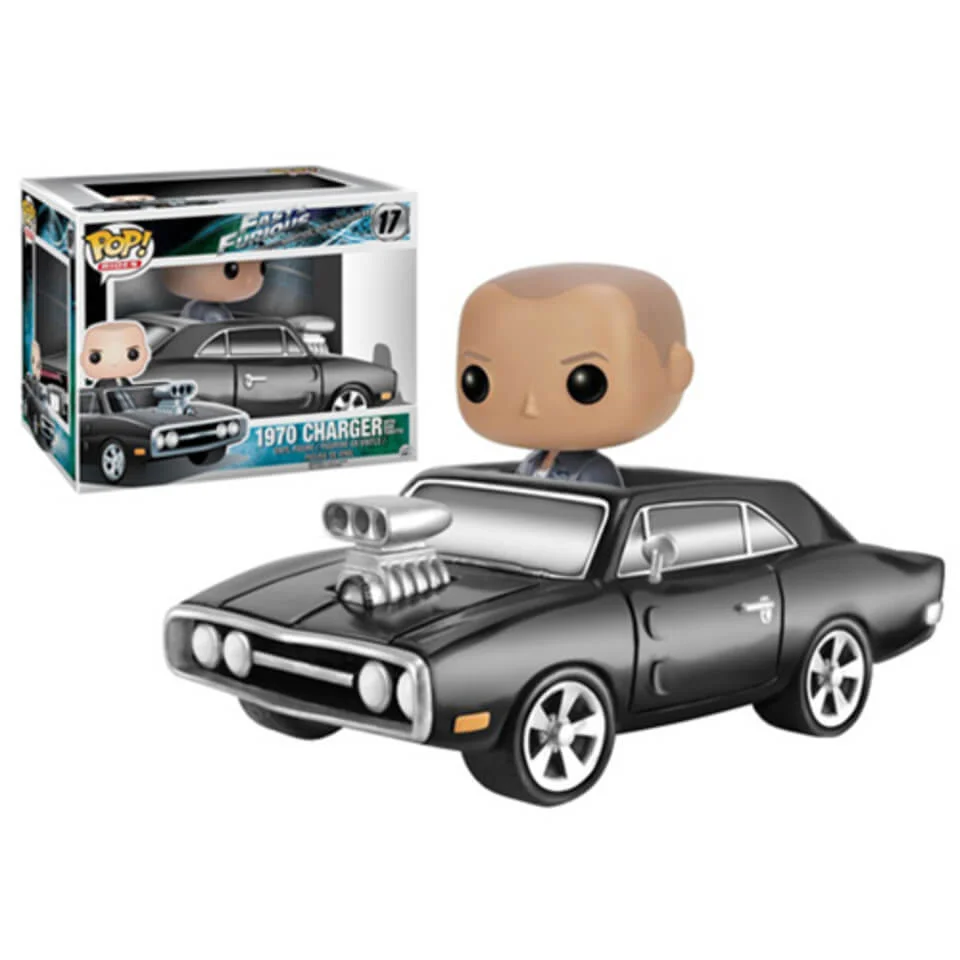 Fast and Furious Dom Toretto With 1970 Dodge Charger Funko Pop! Vehicle Afbeelding 1