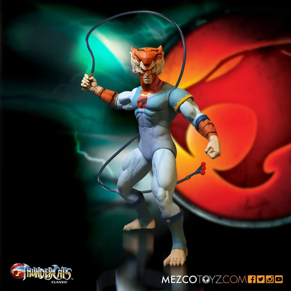 Mezco Toys ThunderCats Tygra 14 Inch Figure Afbeelding 1