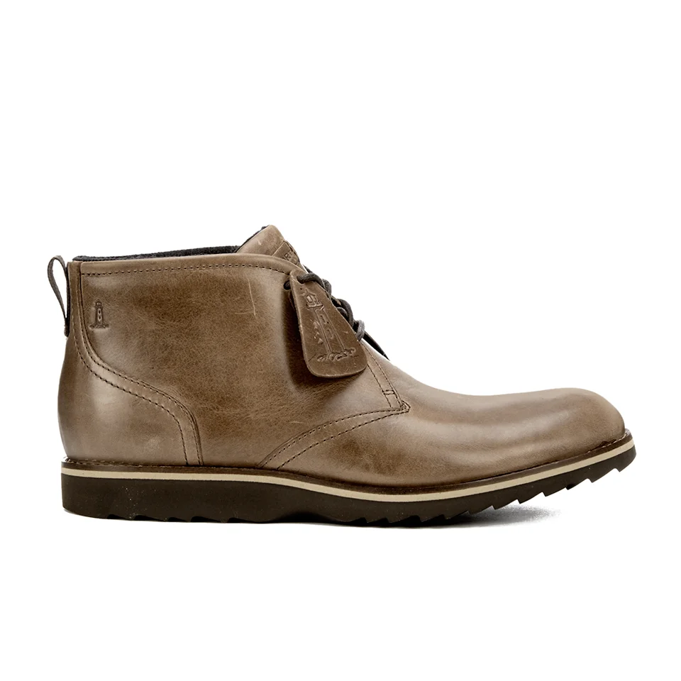 Rockport Men's Plaintoe Chukka Boots - Drift - UK 7 Afbeelding 1