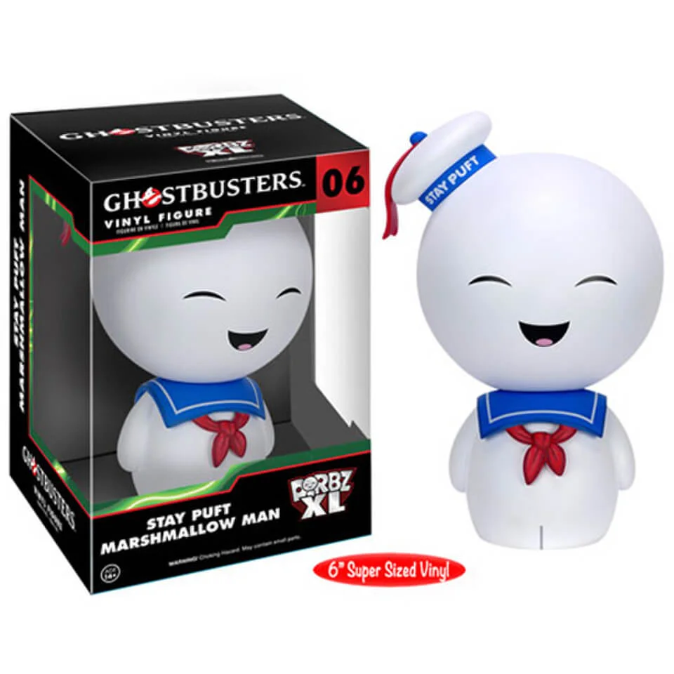 Ghostbusters Stay Puft Marshmallow Man XL 6 Inch Dorbz Vinyl Figure Afbeelding 1