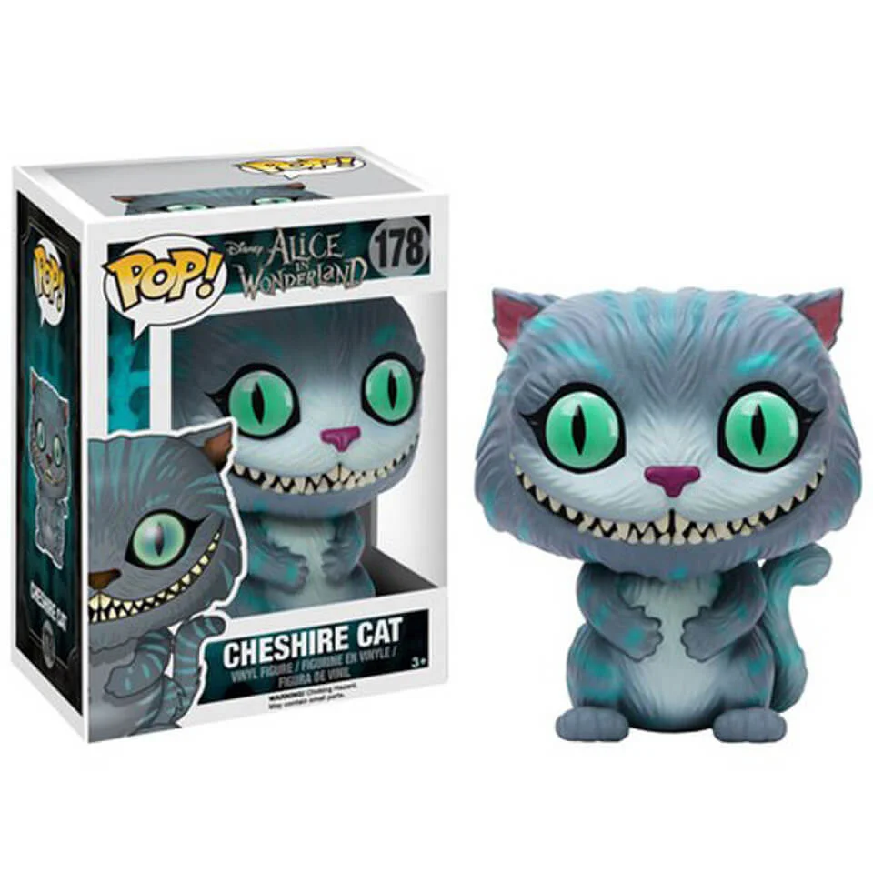 Disney Alice in Wonderland Cheshire Cat Funko Pop! Figuur Afbeelding 1