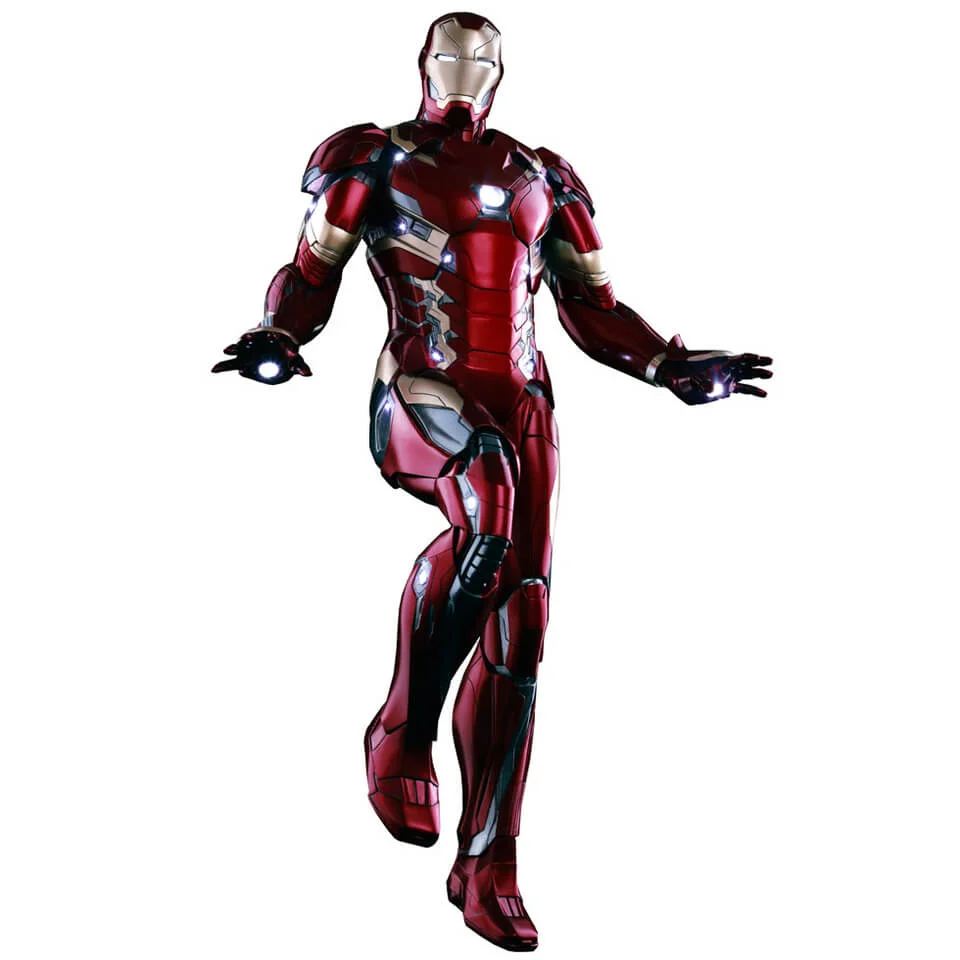 Hot Toys Marvel Captain America Civil War Iron Man MarkXLVI 12 Inch Figure Afbeelding 1
