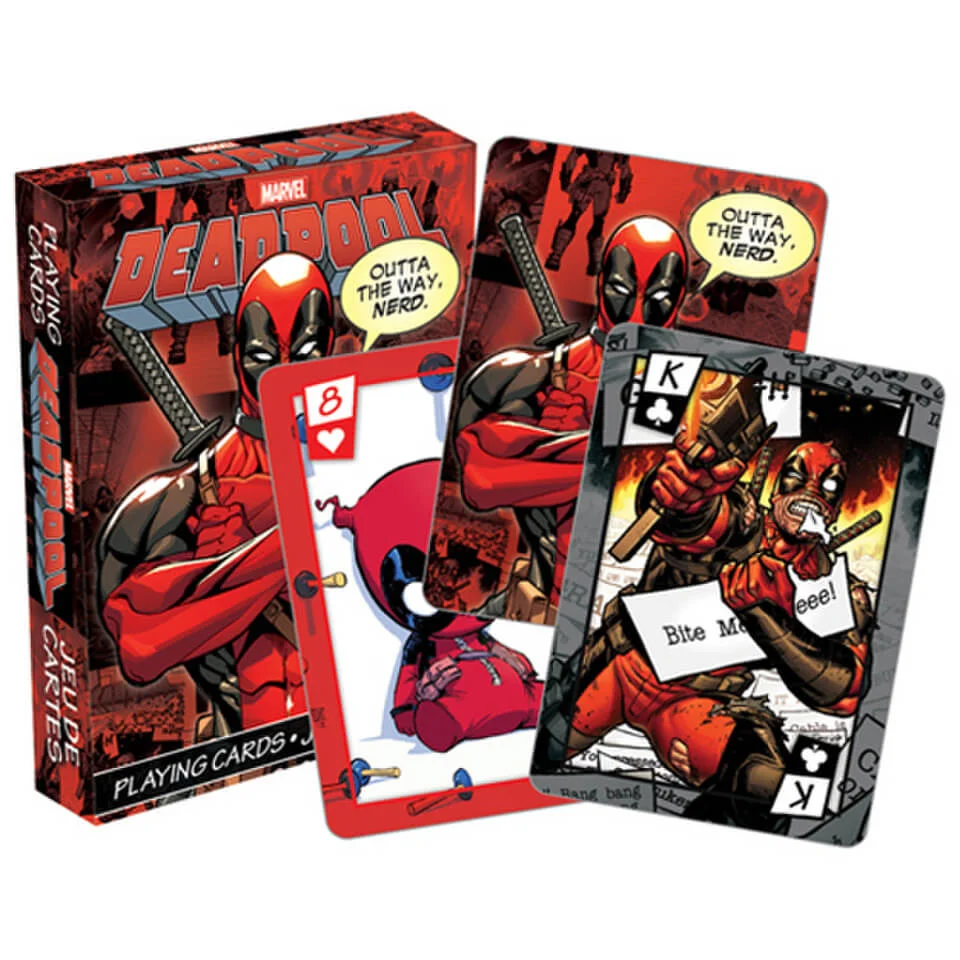 Marvel Deadpool Playing Cards Afbeelding 1