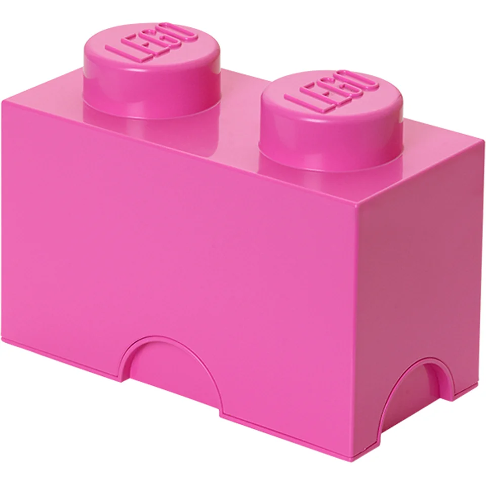 LEGO Storage Brick 2- Pink Afbeelding 1