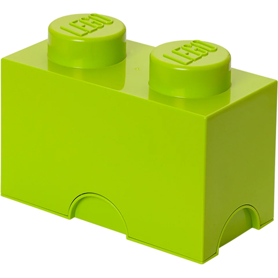 LEGO Storage Brick 2- Light Green Afbeelding 1