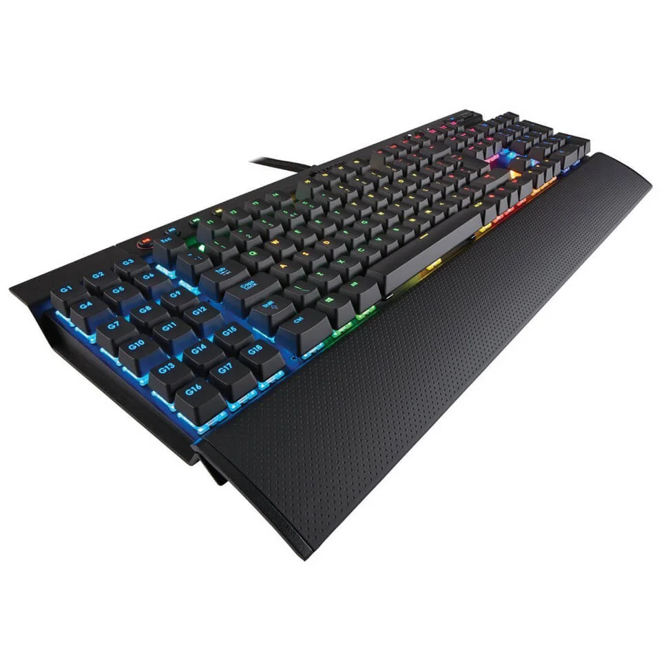 Corsair Gaming K95 RGB Cherry MX Red Performance Multi-Colour RGB Backlit MMO/RTS Mechanical Gaming Keyboard Afbeelding 1