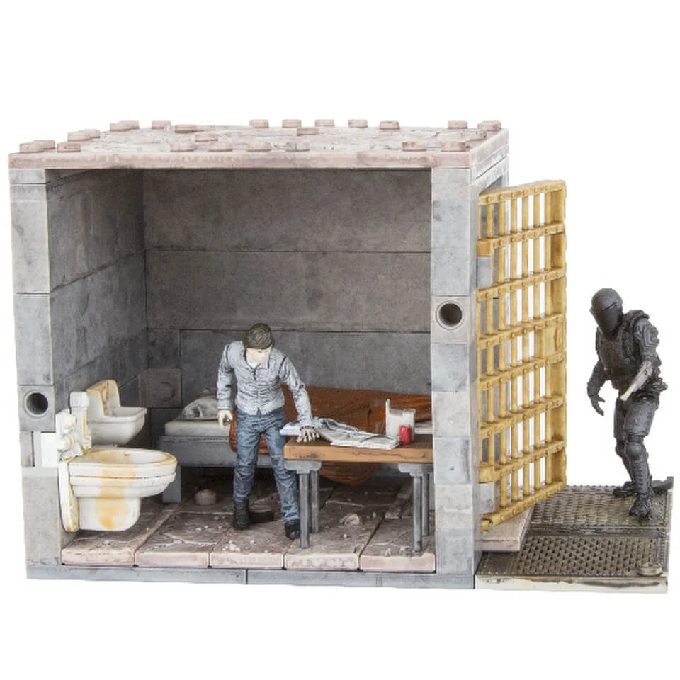 McFarlane The Walking Dead Lower Prison Cells Bouwpakket Afbeelding 1