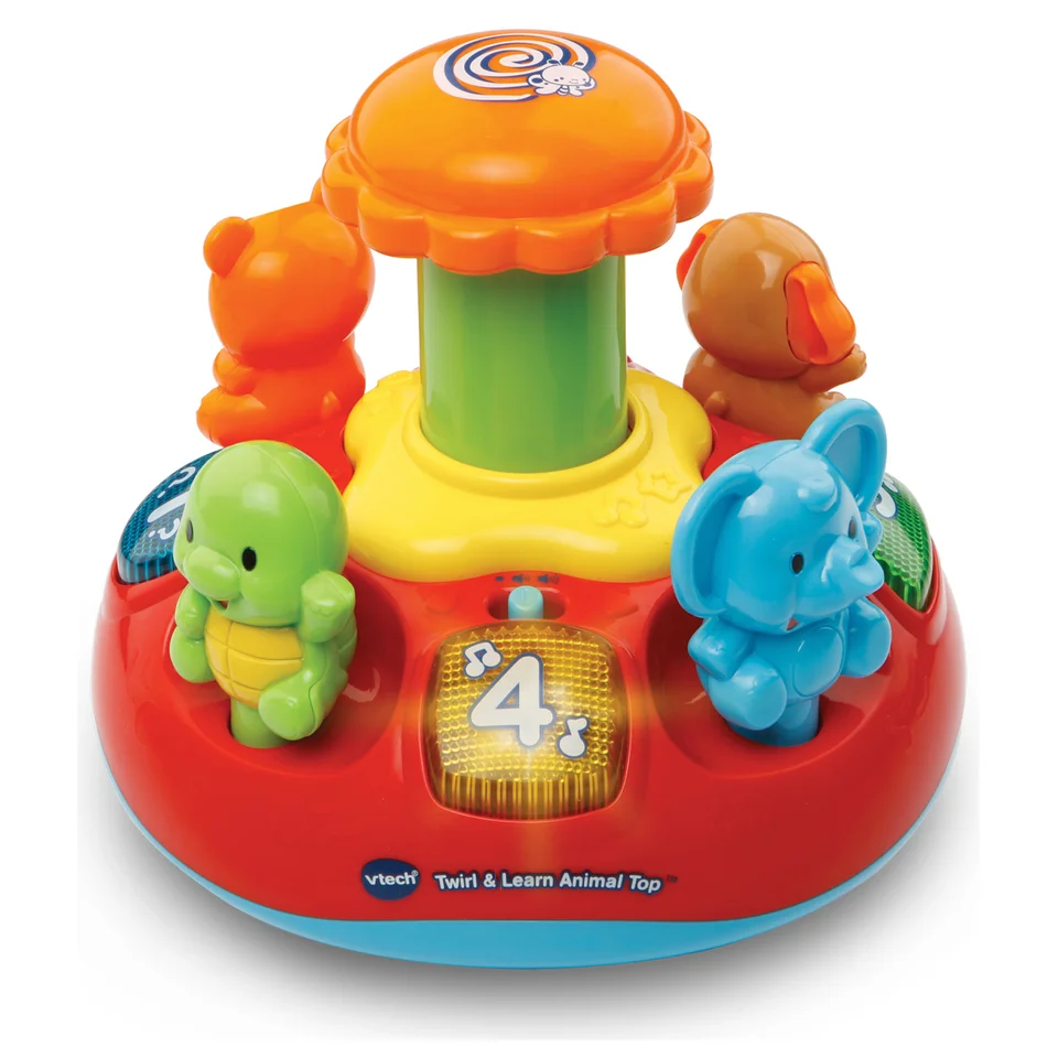 Vtech Push & Play Spinning Top Afbeelding 1