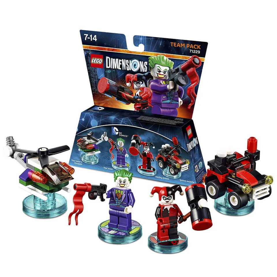 LEGO Dimensions DC Joker Harley Team Pack Afbeelding 1