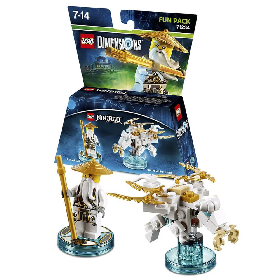 LEGO Dimensions Ninjago Sensei Wu Fun Pack Afbeelding 1