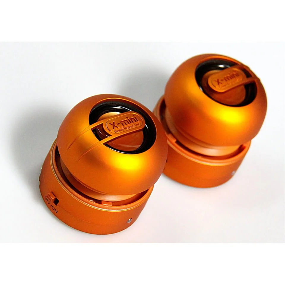 X-Mini Max Capsule Speaker Pair - Orange Afbeelding 1