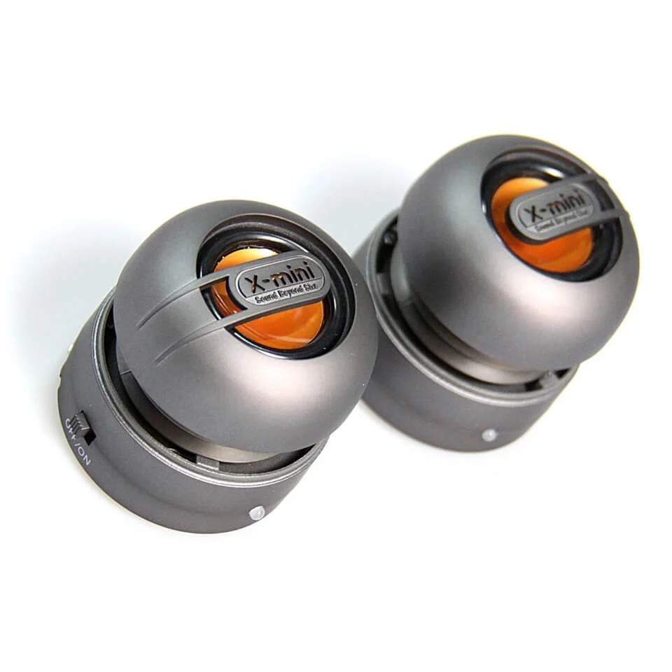 X-Mini Max Capsule Speaker Pair - Gunmetal Afbeelding 1