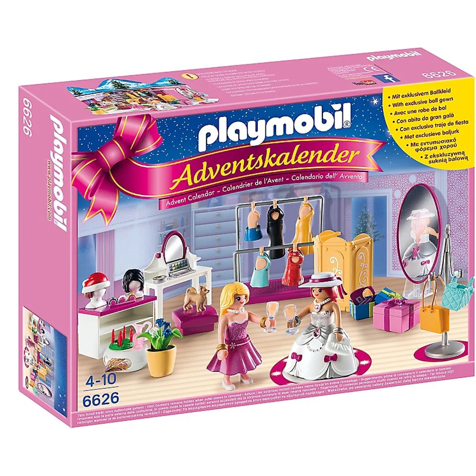 Playmobil Adventskalender "Verkleedfeestje" (6626) Afbeelding 1