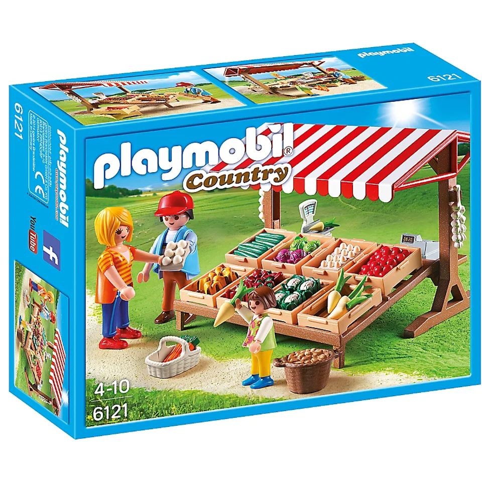 Playmobil Country Farmer's Market (6121) Afbeelding 1