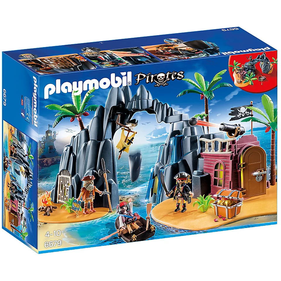 Playmobil Pirates Treasure Island (6679) Afbeelding 1