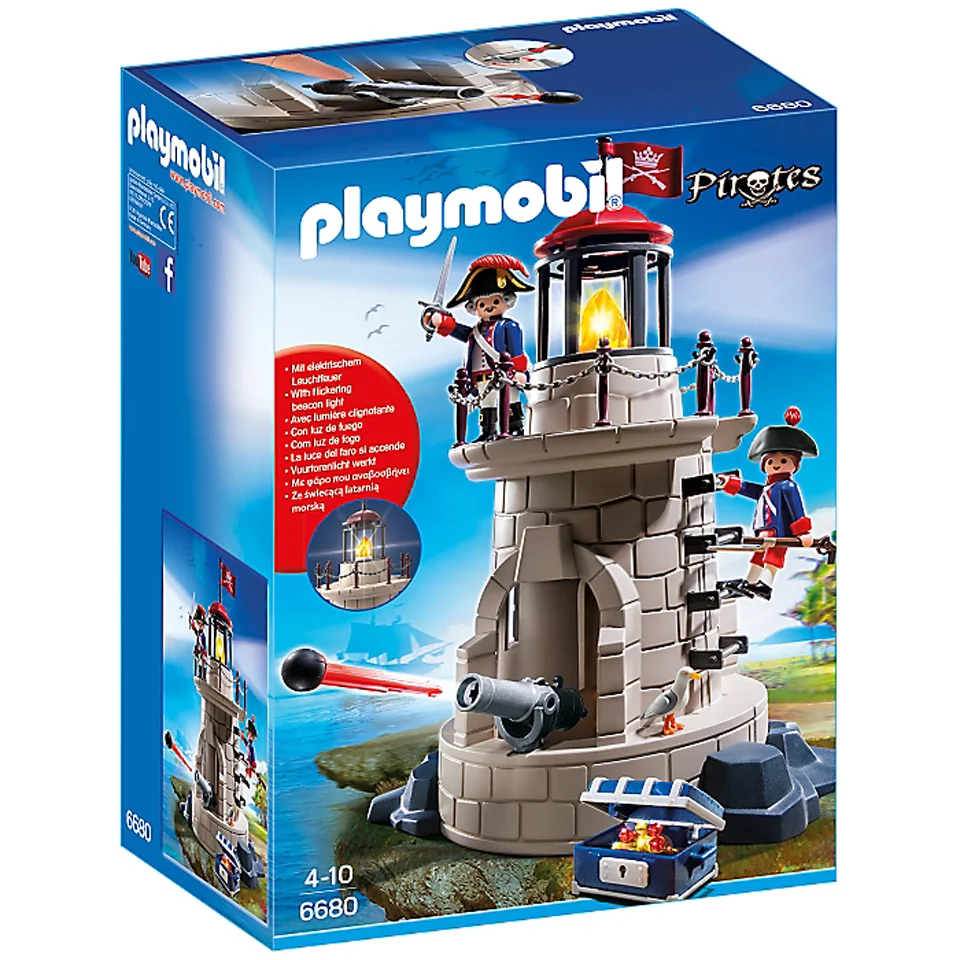 Playmobil Pirates Soldier Tower with Beacon (6680) Afbeelding 1