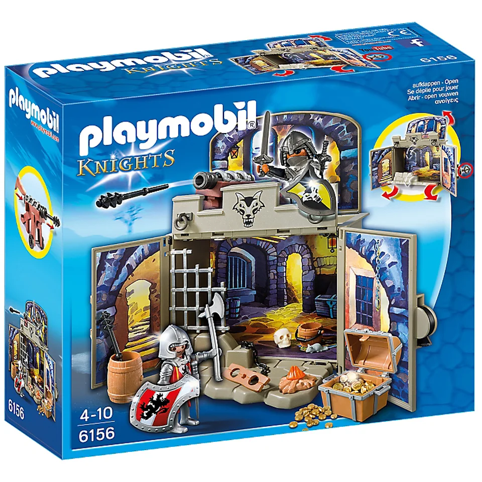Playmobil My Secret Knights' Treasure Room Play Box (6156) Afbeelding 1
