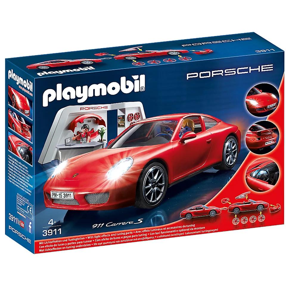 Playmobil Sports & Action Porsche 911 Carrera S (3911) Afbeelding 1