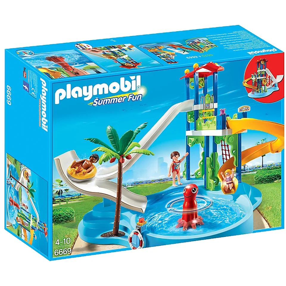 Playmobil Waterpretpark met Glijbanen (6669) Afbeelding 1