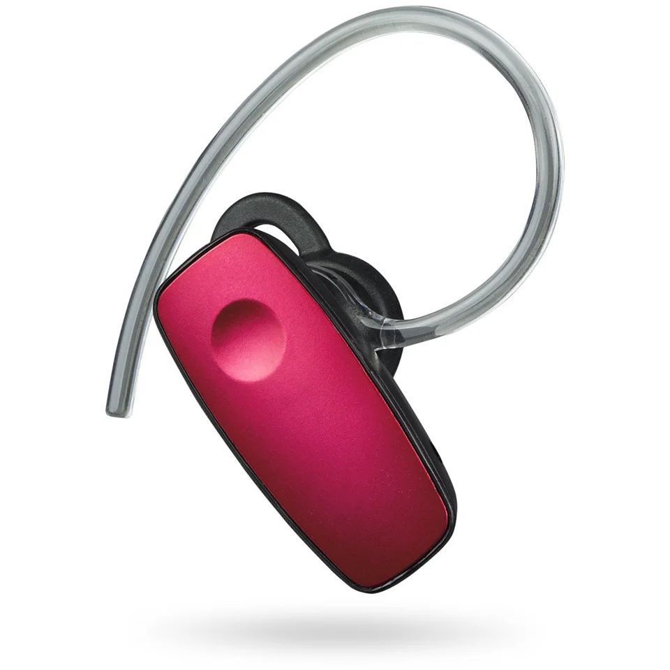 Kit Wireless Bluetooth Headset with Microphone for Smartphones - Red Afbeelding 1