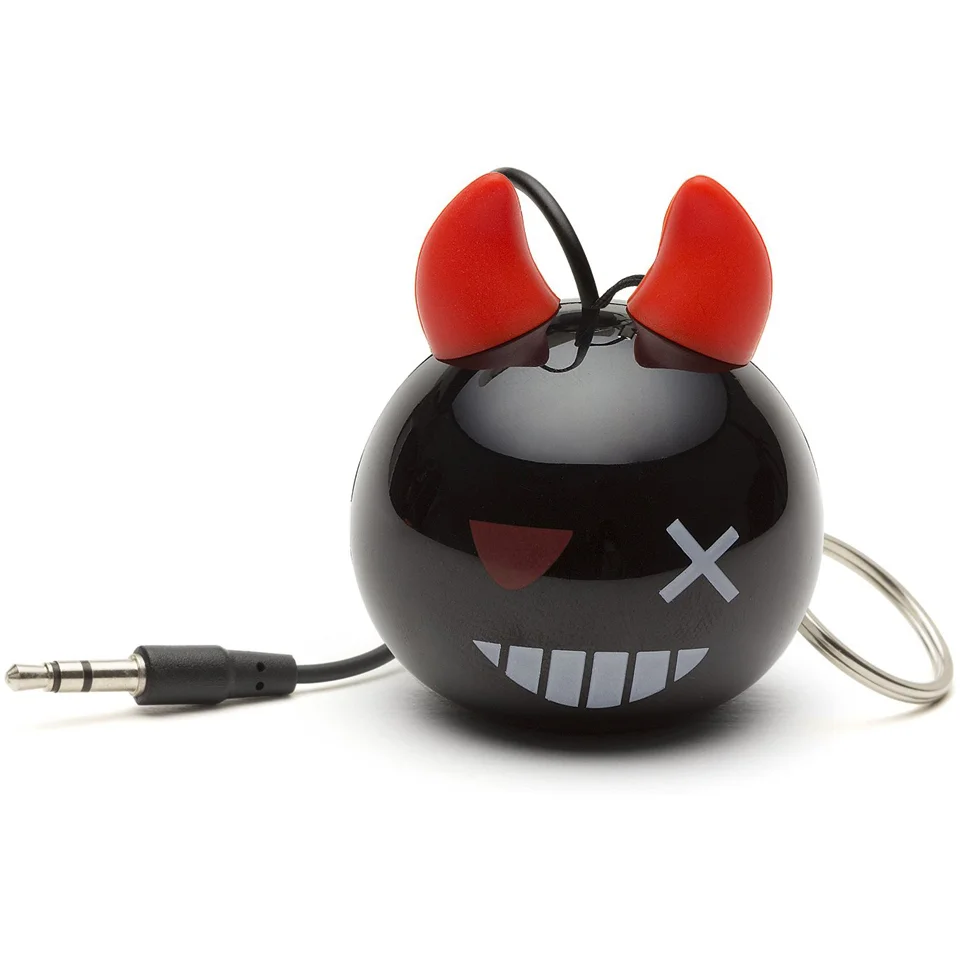KitSound Mini Buddy Devil Bomb Portable Speaker - Black Afbeelding 1