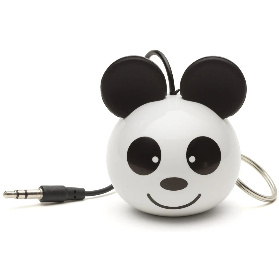 KitSound Mini Buddy Panda Portable Speaker - White Afbeelding 1