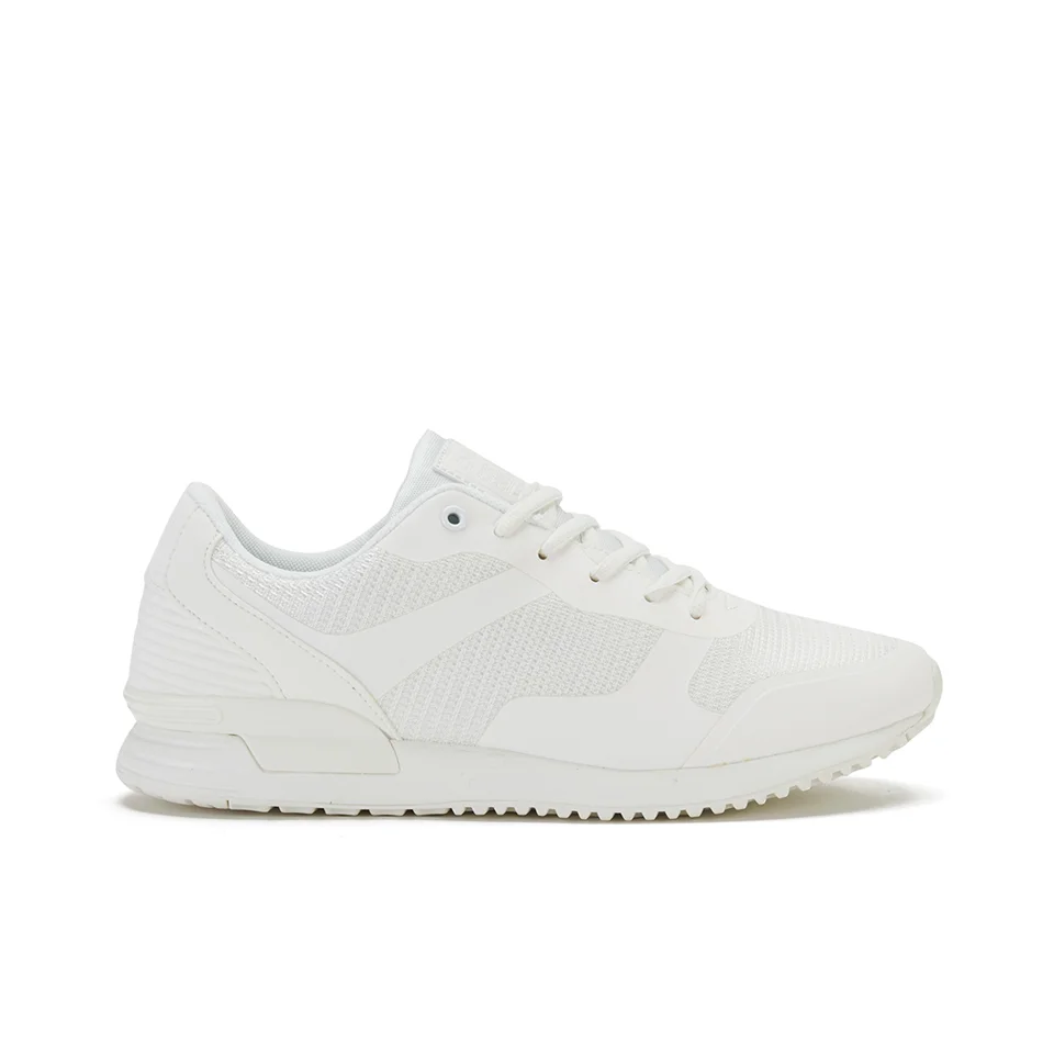 Crosshatch Men's Tricking Mesh Trainers - White - UK 7 - Wit Afbeelding 1