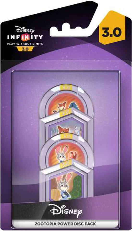 Disney Infinty 3.0: Zootropolis Power Disc Pack Afbeelding 1