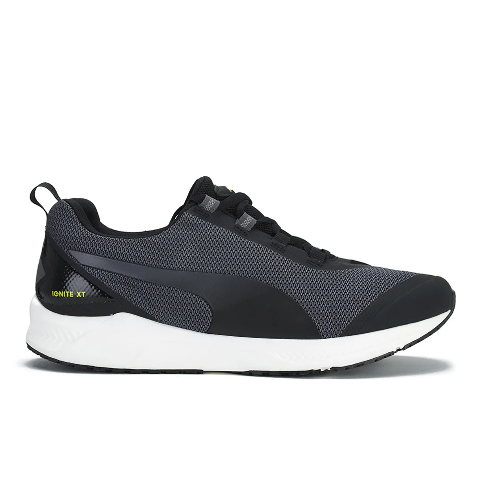 Puma Men's Ignite XT Running Trainers - Black/Periscope - UK 7 - Zwart Afbeelding 1