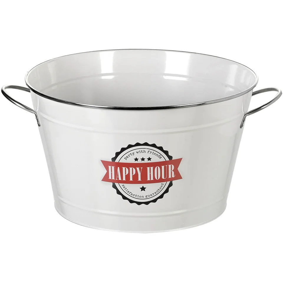Parlane 'Happy Hour' Tin Drinks Bucket Afbeelding 1