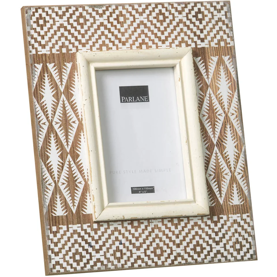 Parlane Zulu Wooden Photo Frame - Brown (280mm x 280mm) Afbeelding 1
