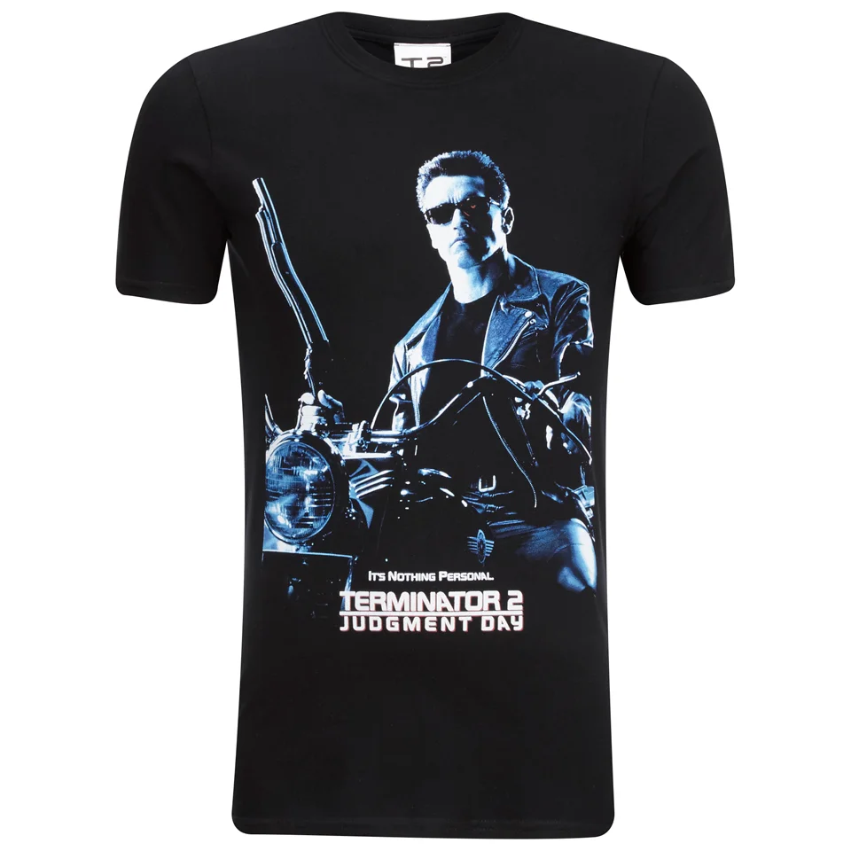 Terminator 2 Judgment Day Heren T-Shirt - Zwart - S - Zwart Afbeelding 1