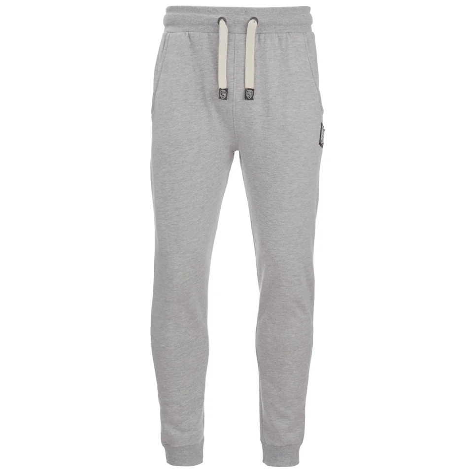 Smith & Jones Men's Wetherby Sweatpants - Light Grey Marl - S - Grijs Afbeelding 1