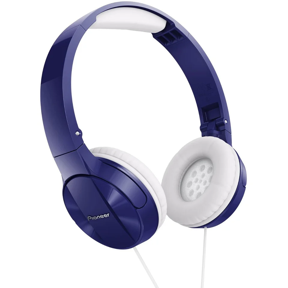 Pioneer SE-MJ503 Foldable DJ Style Headphones - Blue Afbeelding 1