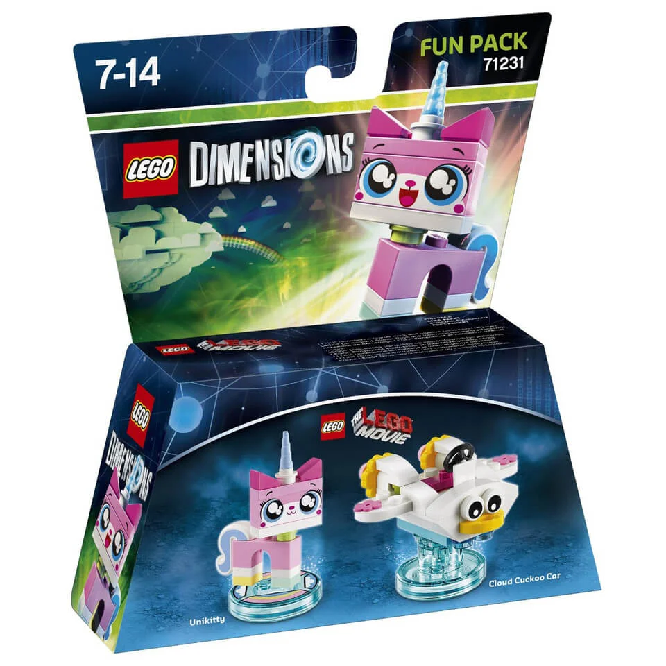 LEGO Dimensions LEGO Movie Unikitty Fun Pack Afbeelding 1