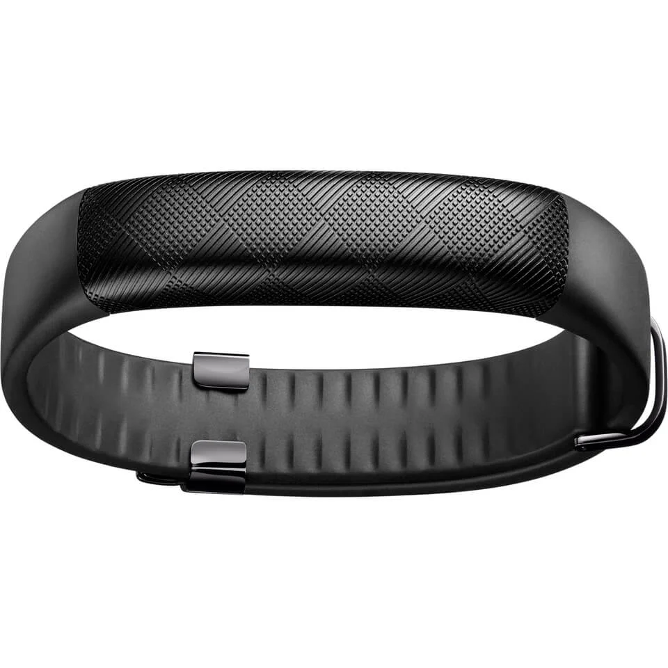 Jawbone UP2 Activity + Sleep Tracker (Classic Flat Strap) - Black Diamond Afbeelding 1