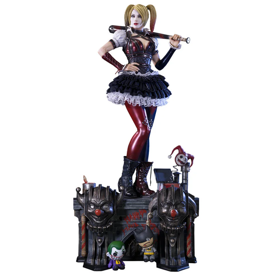 Prime 1 Studio DC Comics Batman Arkham Knight Harley Quinn 29 Inch Statue Afbeelding 1