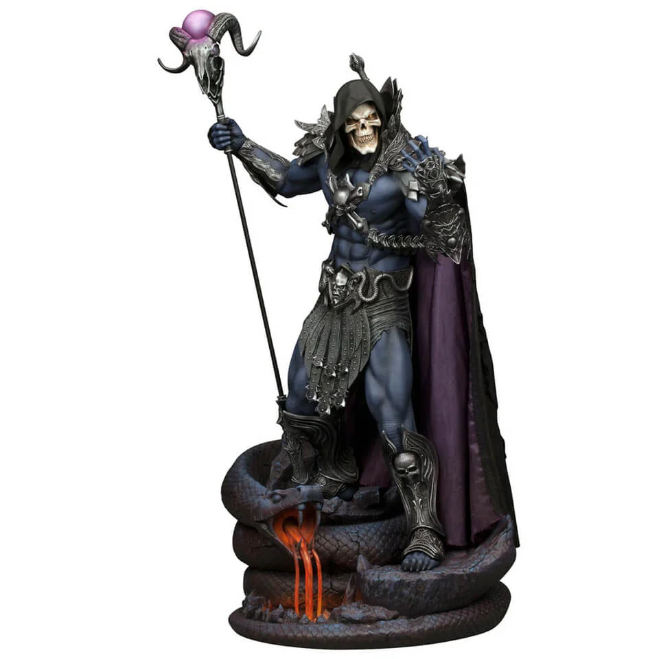 Sideshow Collectibles Masters of the Universe Skeletor 21 Inch Statue Afbeelding 1