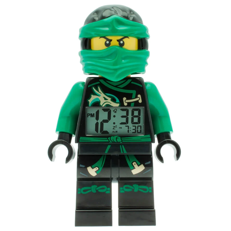 LEGO Ninjago Sky Pirates Lloyd Mini Figure Alarm Clock Afbeelding 1