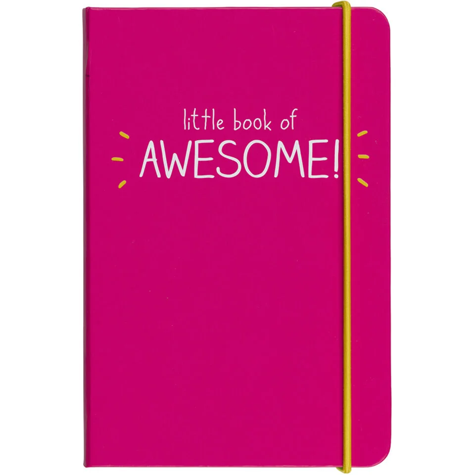 Happy Jackson Little Book of Awesome Pink Notebook Afbeelding 1