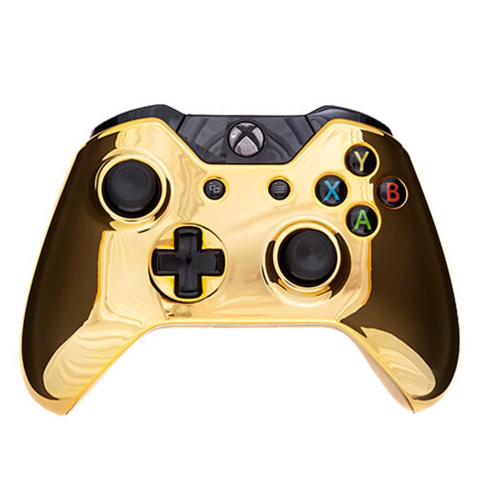 Xbox One Wireless Custom Controller - Chrome Gold Edition Afbeelding 1