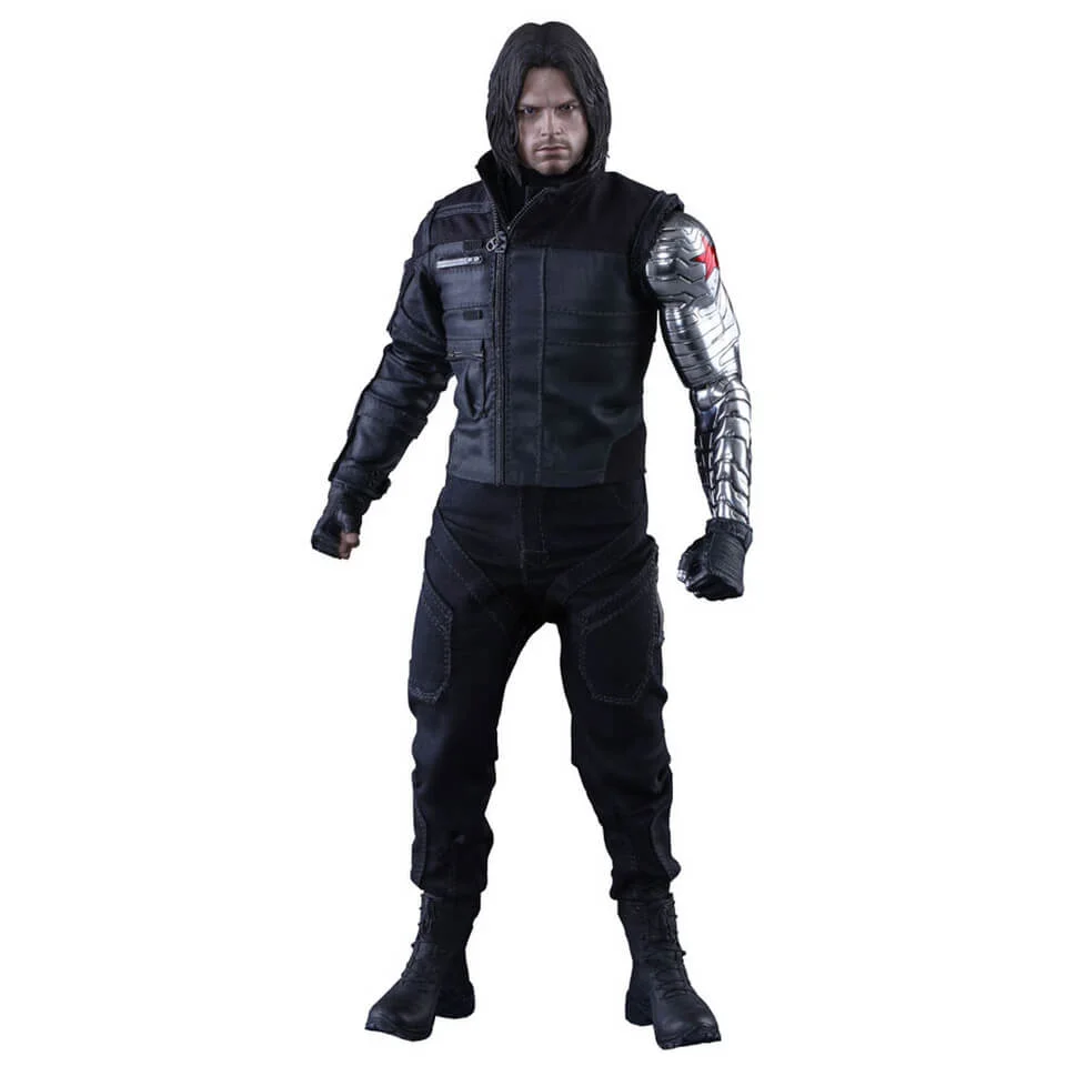 Hot Toys Marvel Captain America Civil War Winter Soldier 12 Inch Figure Afbeelding 1